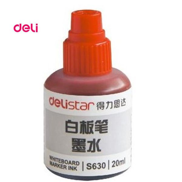 

refills deli 12 ml red chancery whiteboard marker pens ink, Black;red