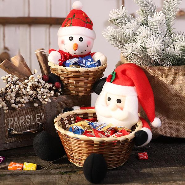 

gift wrap candy basket christmas decoration santa claus present creativity children's gifts box