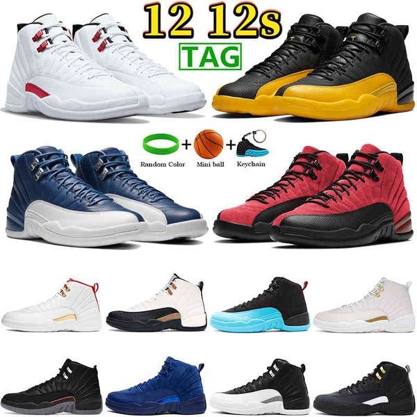 

2021 indigo university gold basketball shoes 12 12s bordeaux cny cherry utility twist gamma blue taxi fiba playoffs low easter men sports