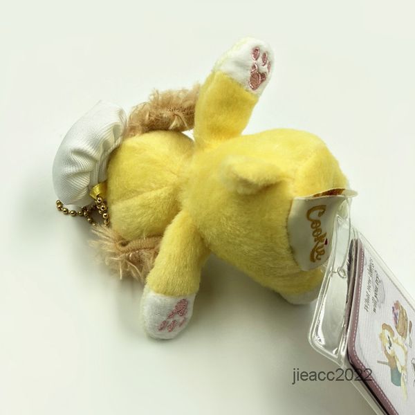 

keys chain mickings cute cook dog bear new friend plush doll doll, Silver