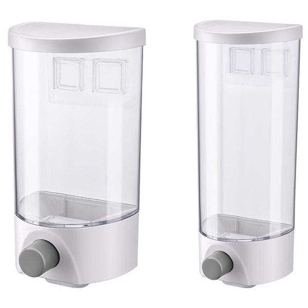 

wall-mounted miscellaneous grains tank transparent pressed snack dried fruit sealed tank moisture-proof storage