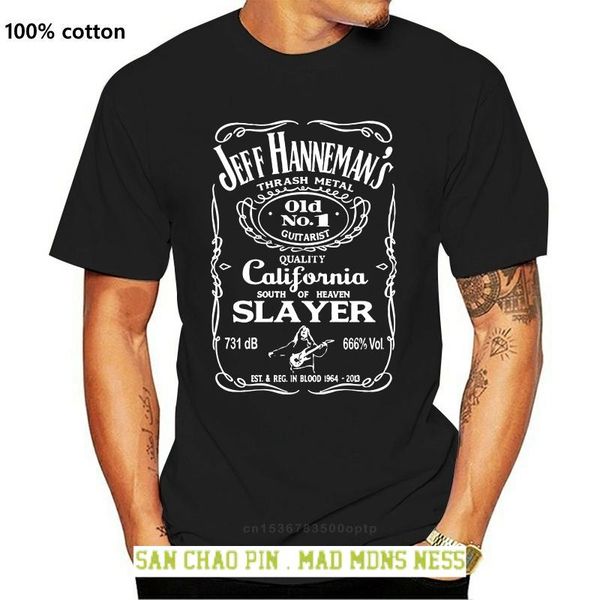 

men's t-shirts jeff hanneman men t shirt, White;black