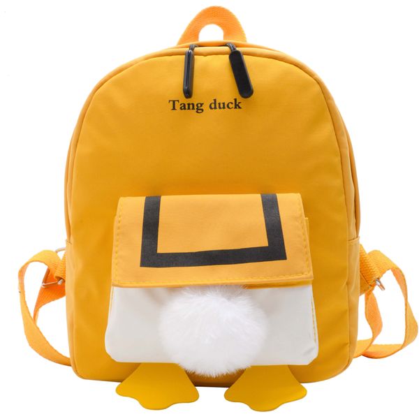 

nylon children school bags kindergarten backpacks cute duck kids backpack for girls boy toddler schoolbag baby student book bags