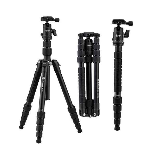 

foo compact aluminum professional tripod for camera smartphone,short fold height tripod monopod with ball head