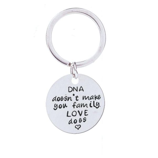 

keychains 1pc silver color fashion stainless steel letter series key chain delicate party holiday gift custom keychain