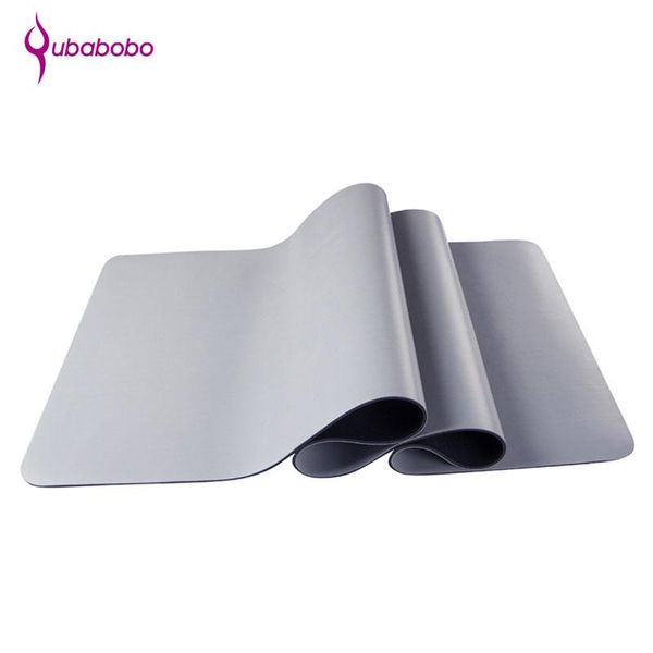

[qubabobo] 5mm natural rubber+pu senior yoga dedicated mat non-slip fitness mat exercise pad cushion pilates colchonete