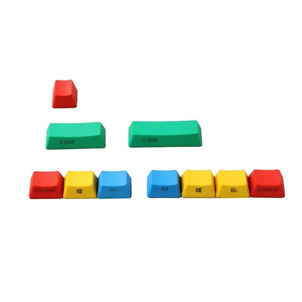 

keyboards 10 key pbt rgby print side blank keycaps for cherry mx mechanical gaming keyboard gh60 gk61 64 68 84 87 96 tkl