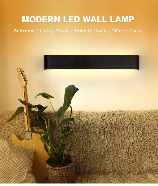 

wall lamp 4w/12w/18w/24w modern teen room decor nordic style stair aisle hallway livingroom bedside led simple light