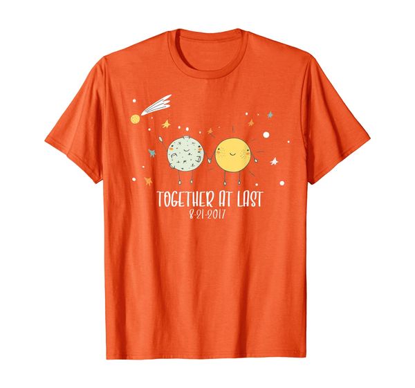 

funny together at last total solar eclipse shirt - anvil, White;black