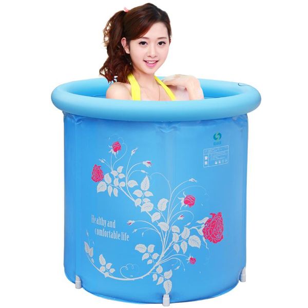 

bathing tubs & seats inflatable swimming pool bathtubs inflated with electric air pump inflator folding durable bath