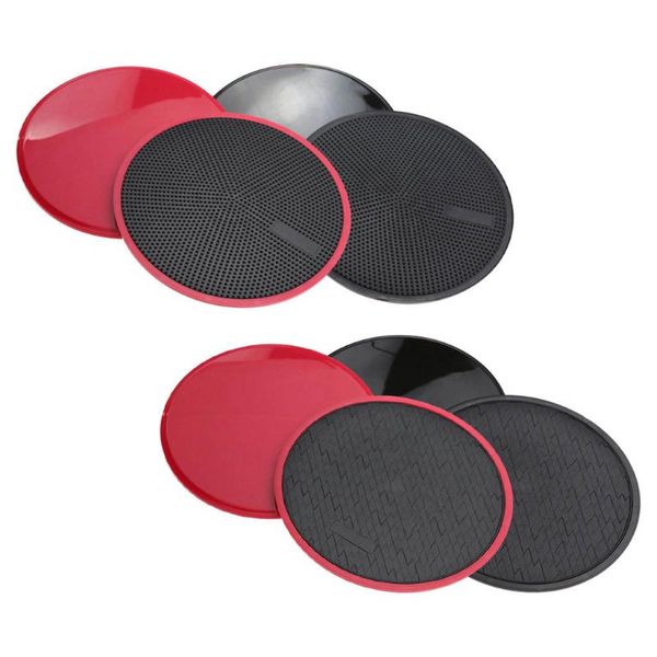 

accessories 1pair dual sided gliding discs workout core sliders for legs exercise strength muscle training