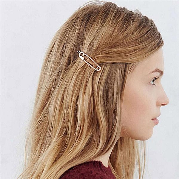 

hair accessories 1pc simple jewelry exquisite playful metal modeling hairpin