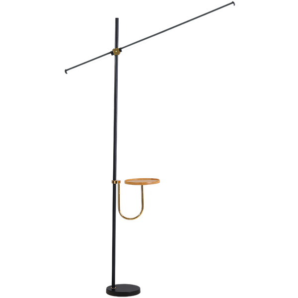 

modern design adjustable floor lamp with table home l art decor light fixture minimalist iron art vertical floor lights