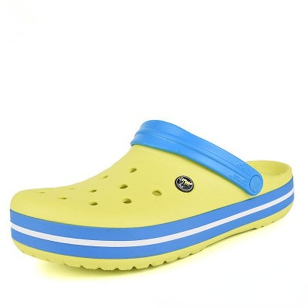 

fashion trend design summer cave shoes for men and women couples sandals and slippers beach shoes, Black
