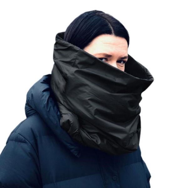 

scarves fashion chunky infinity scarf snood waterproof windproof headscarf puffer hooded cowl huge winter neck warm, Blue;gray