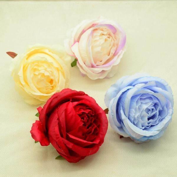 

100pcs artificial flowers for wedding home decor accessories christmas wreath household product diy gift fake plastic si jllemo
