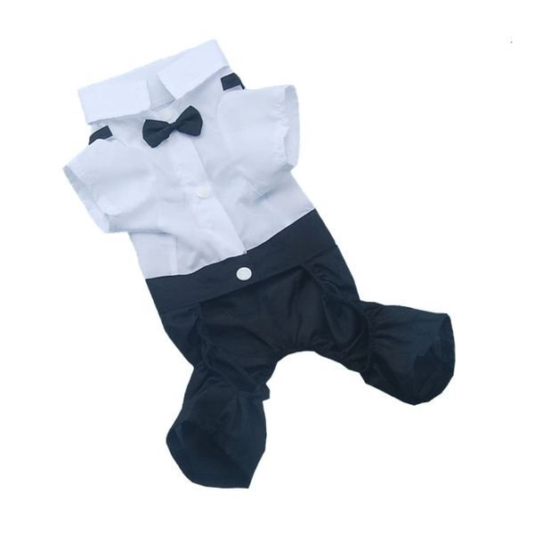 

dog apparel pet clothes suit cat teddy corky golden fake two shirt