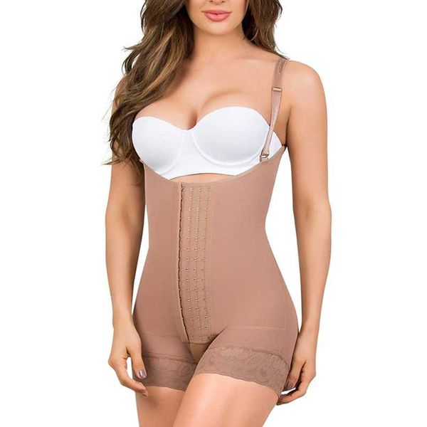 

women's shapers women's corset slimming body shaper postpartum strap colombian girdles bulift faja lingerie, Black;white