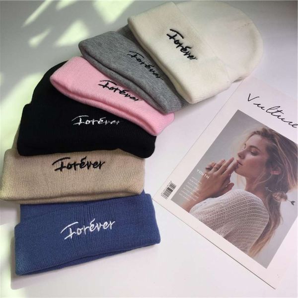 

hat men's and women's spring autumn warm thin wool versatile outdoor knitted convex shape personalized cold, Blue;gray