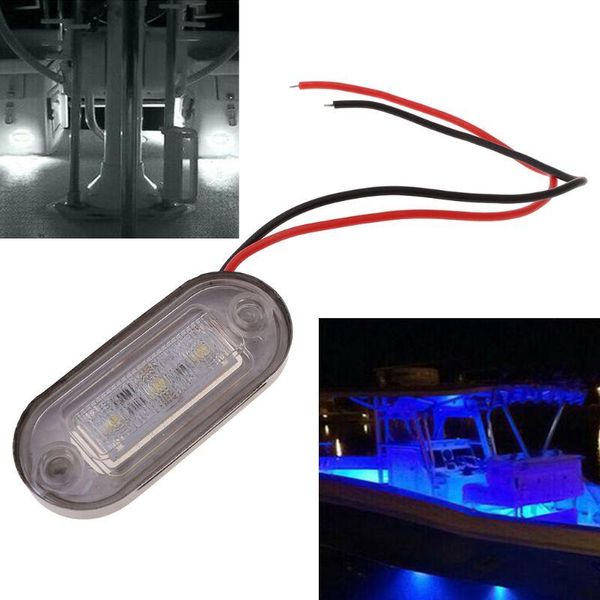 

parts 4x3led boat stair deck side marker light indicator turn signal lighting marine a2uc
