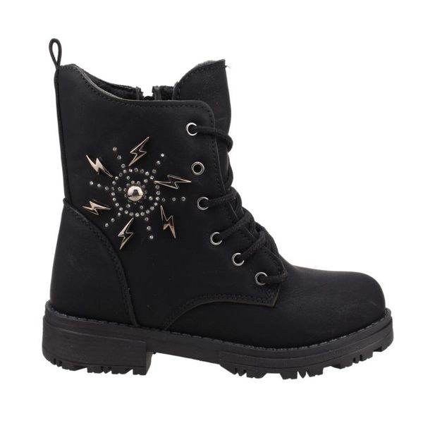 

twingo 730 winter inside thermal furry daily girls shoes children boots, Black;grey