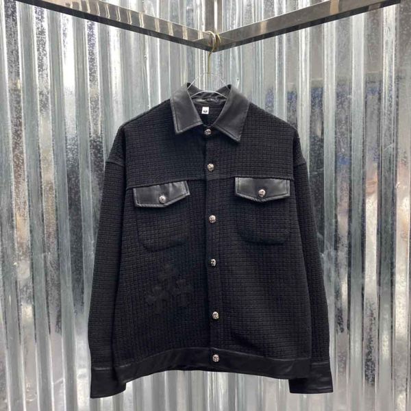 

early spring 2022 new color block letter logo short sleeve tee double strand fine cotton fabric black and white oe34, Black;brown