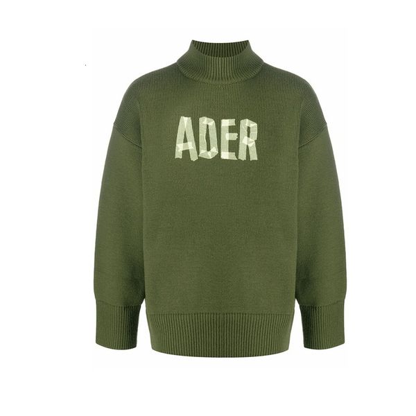 

20fw 2021 new ader men women quality letter high collar sweater sweatshirts lpr6 szi8, White;black