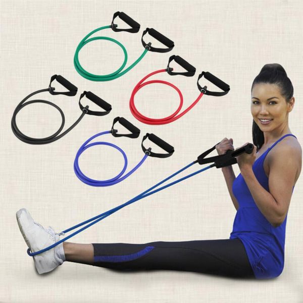 

rubber latex yoga resistance rope men women tube elastic exercise band for workout fitness pilates athletic ropes gym equipment