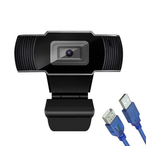 

webcams webcam 1080p hd 180Â° wide-angle auto focus web camera with noise-reduction microphone computer 1.5m extension cable