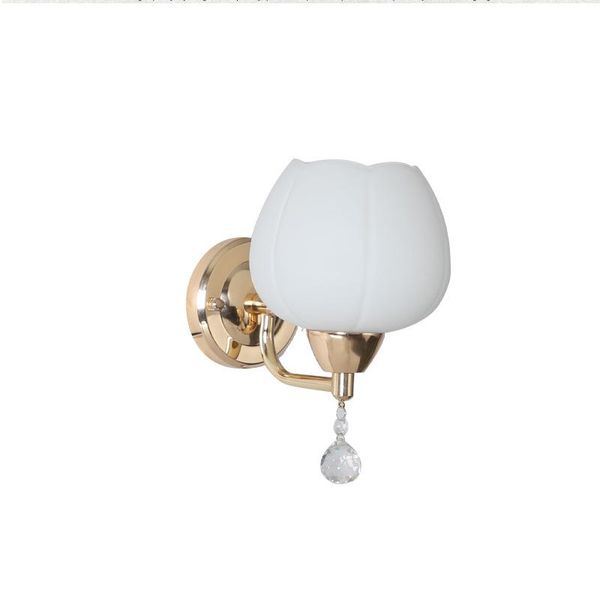 

modern simple wall lamp bedroom bedside living room background wall lamp corridor creative personality glass