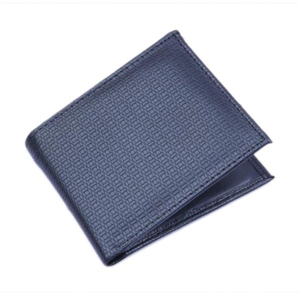 

wallets men's purse bifold business leather wallet id holder pockets note compartment coin pocket a8, Red;black