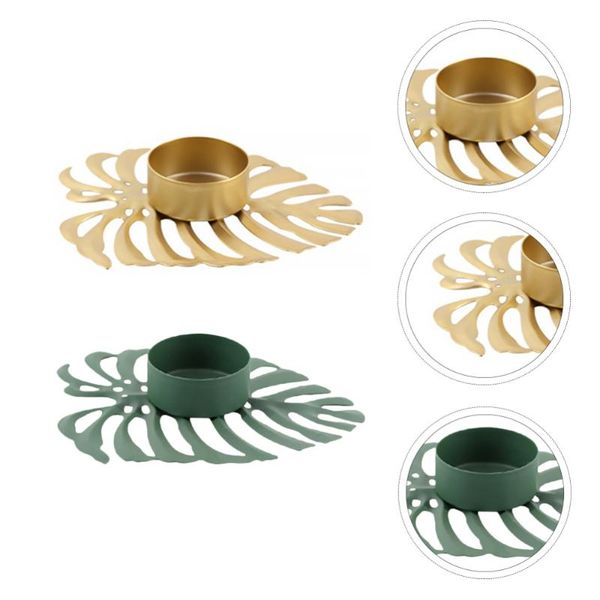 

candle holders 2pcs novelty iron holder creative stand home pedestal
