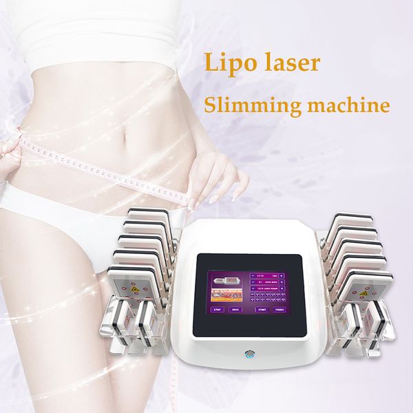 Professionelle LLLT Laserlipo-Maschine, Körperformung, Fettentfernung, Schönheitssalon-Ausrüstung, Diodenlaser, keine Schmerzen