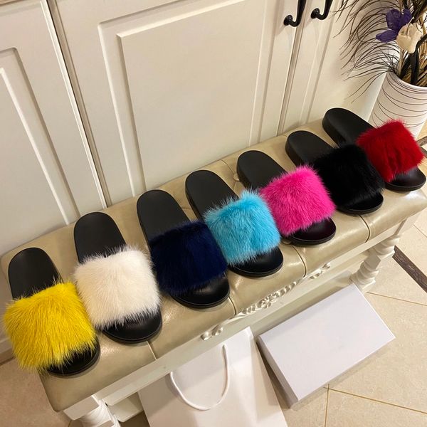 

classic plush slippers luxury designer sandals women winter slides home and outdoor comfortable without grind your feet size 35-41 xx-0345, Black