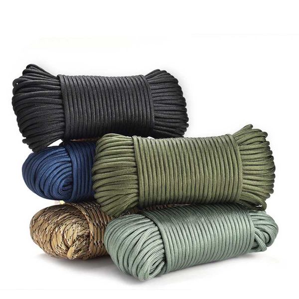 

outdoor gadgets 10-core umbrella rope multifunctional traction survival binding clothesline tent climbing decorative