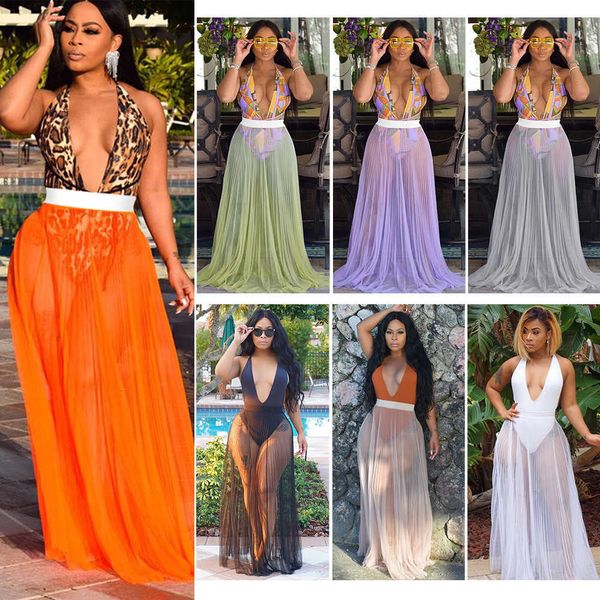 

pleated transpanent black skirt plisse tulle black sheer skirt event maxi mesh overskirt hight waist skirt