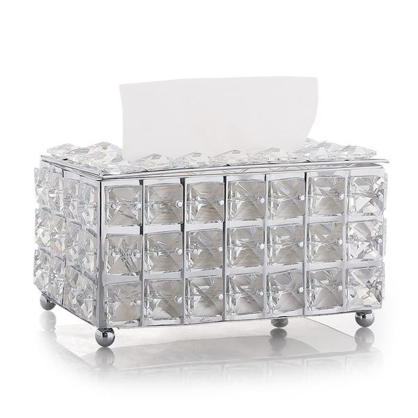 

tissue boxes & napkins nordic luxury tissues box cover gold portable paper barthroom living room tisue holder kitchen storage home decor