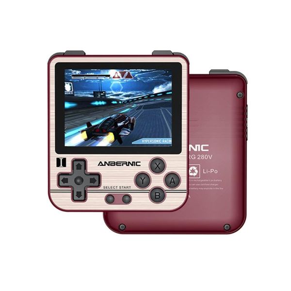 

rg280v retro mini handheld game console open sourse system ps1player 2.8inch ips