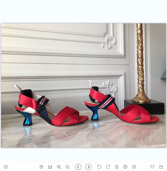 

2021 good quality fashion women luxurys designers shoes designer sandals womens luxury high heels sandal dress shoess with box size 35-41 -m, Black