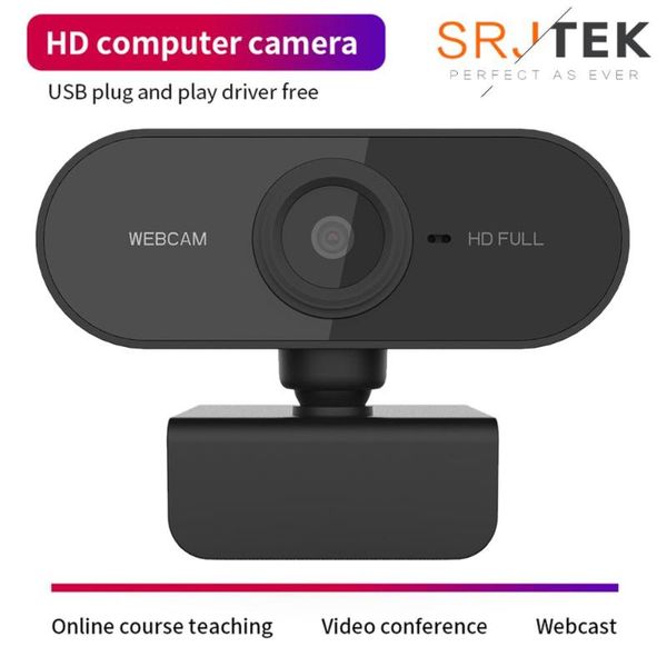

webcams hd webcam mini computer pc webcamera anti-peeping rotatable camera for live broadcast video conference work