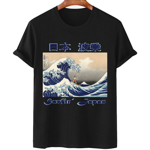 

surging the great wave off kanagat, White;black
