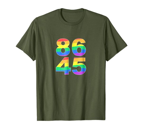 

8645 - Eighty-Six Forty-Fifth President - Rainbow - T2123, Mainly pictures