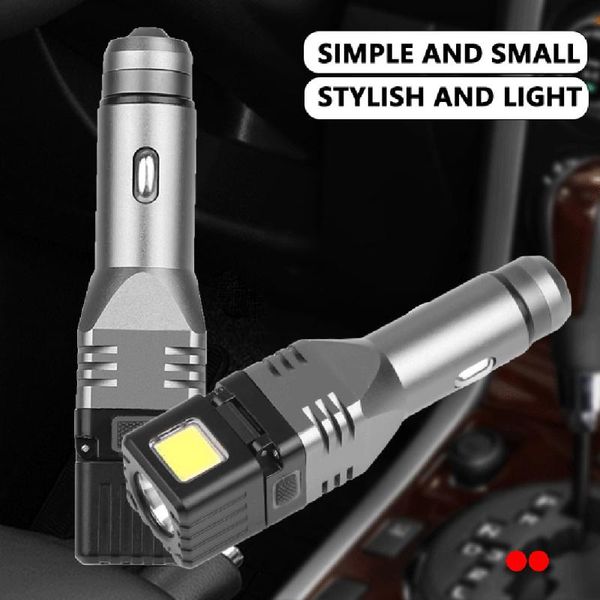 

durable waterproof xpg + cob led flashlights practical multi-functional 4 modes outdoor camping mini foldable torch