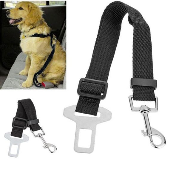 

adjustable pet cat dog car safety belt collars pet restraint lead leash travel clip car safety harness for most vehicle