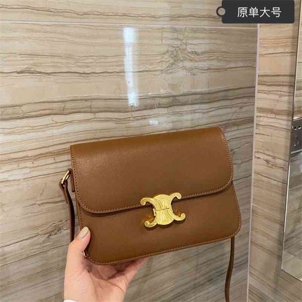 

handbag golden age lock the same vintage triumphal arch large cowhide one shoulder messenger bag size 22 * 19cm designers bags hileng