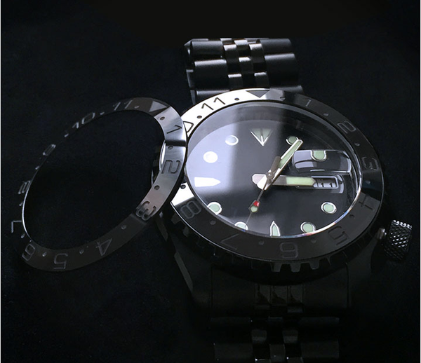 

repair tools & kits skx007 slopped ceramic bezel 38mm for gmt-master divers