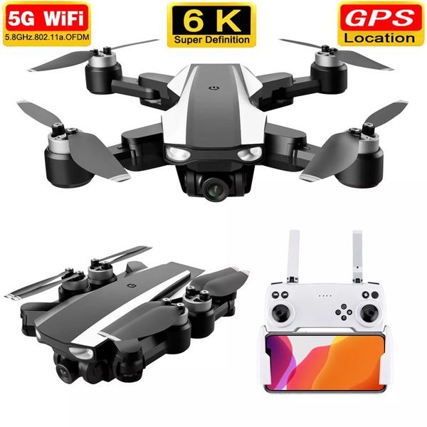 

drone with 6k esc dual camera drone 5g gps position smart follow me 2km control distance s105 gps pro vs s137 fx9p sg907pro toy