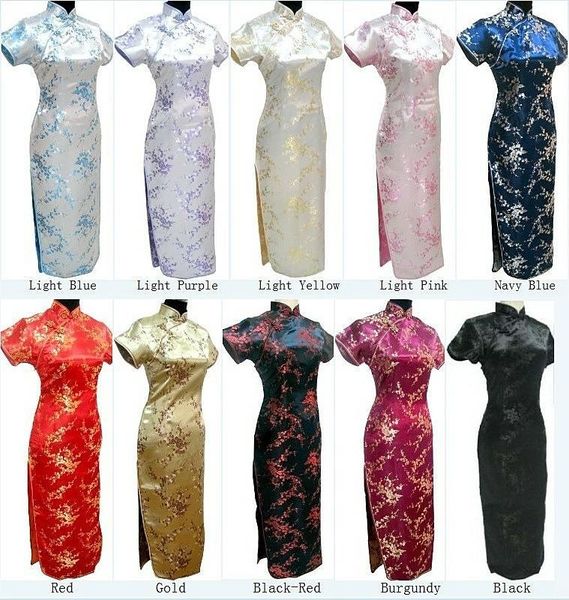 

ethnic clothing shanghai story arrival chinese traditional dress long party qipao cheongsam 2021 de noiva oriental wedding, Red