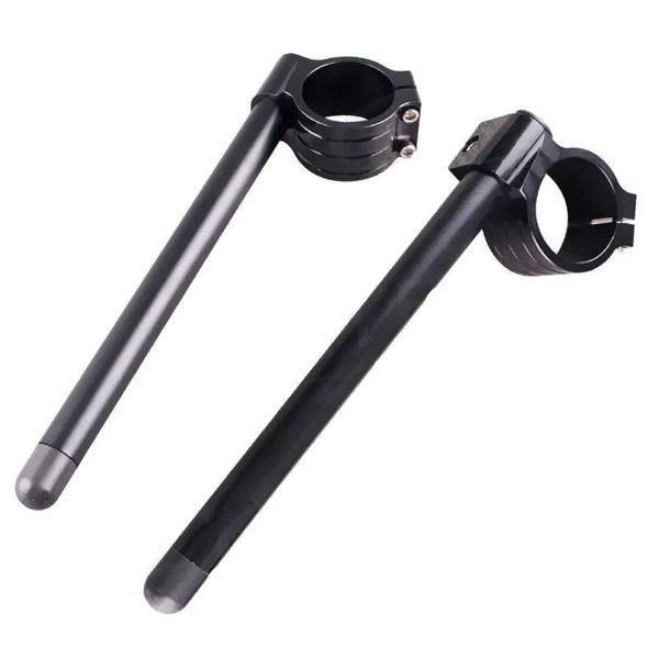 

handlebars universal motorcycle racing cnc clip ons handlebar fork handle bars black/silver 31mm 32mm 33mm 35mm 37mm 39mm 41mm 50mm 51mm