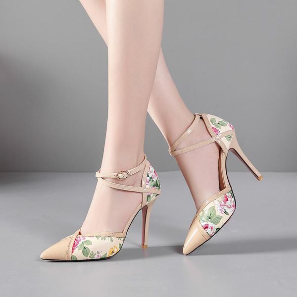 

dress shoes pqecfs big size 30-47 summer women mixed colors cover heel sandals 3, Black